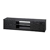 背面収納テレビ台 ステラ 幅120cm ブラック