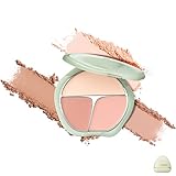 TIMAGE(ティメージ) チーク パープル パウダー 03 アプリコット系 マット 13g パウダーパフ付き