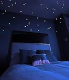 STARビスタグローin theダークスターステッカーwithボーナスConstellationマップ、長持ち自己粘着ドットリアルなStarry Sky View on天井や壁for any kid 