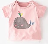 Haggai 2017夏女児半袖tシャツ児童服ブランド純綿童tシャツ欧米スタイル夏モデルの児童のtシャツ (24M)