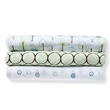 SwaddleDesigns SwaddleLite Set of 3 Marquisette Swaddling Blankets, Cute and Calm Kiwi by SwaddleDes
