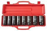 TEKTON 4889 3/4' Drive Deep Impact Socket Set, 27-38mm, Metric, Cr-V, 8 Sockets [並行輸入品]