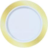 Royalty設定クリスタルコレクションマルチカラーバリエーション 40 Person ゴールド CrystalWhiteGold40per