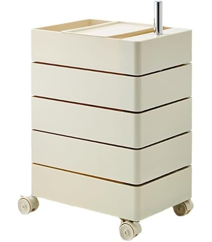 Amazon.co.jp: Sarinyワゴン キッチン 家具 5段 マジス キャスター付き