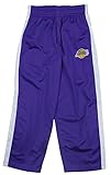 Los Angeles Lakers Nba Little Boys and Big Boysトリコットトラックパンツ – パープル 3L