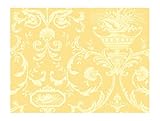 York Wallcoverings By The Sea NH6004 Neoclassic Shells Wallpaper, Golden/White [並行輸入品]