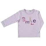 ソレイアード SOULEIADO 長袖Tシャツスマイル ラベンダー 90cm 45485