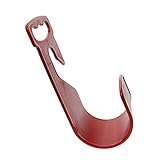 Perfk ABSプラスチック　ガーデン ホースホルダー　フレキシブル　パイプ ハンガー　ブラケット　25/50/75/100フィート対応　全5色　 - 赤