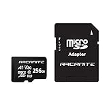 【購入画面にて半額！】ARCANITE 256GB microSDXCカード UHS-I U3 A1 V30 4K C10 SDアダプター付
