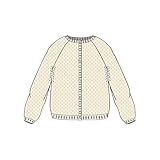 KnitCardiganRose(wt-4559-564straw12m)