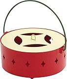 現代百貨 デザイン小物 フルーツ 蚊遣り箱/リンゴ 14×14×8cm A334RI