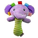 toymytoy 0 – 3年ベビーキッズキュートカートゥーン動物ソフトぬいぐるみRattles Hand Bells BBサウンド教育面白いおもちゃHand Rattleおもちゃ幼児人形の贈り物新生