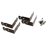 4個入りセット 装飾金具 アンティーク ボックスコーナープロテクター　装飾 家具 ジュエリーボックスのハードウェアメタルコーナー 8*1.8cm