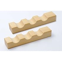 Amazon｜【日本製・職人手づくり】麺棒/めん棒/のし棒/巻き棒置き（3本