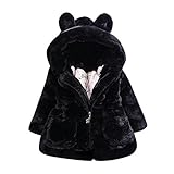 GALAXYONEうさぎ耳付き コート 女の子 新生児 ロングタイプ 子供服 無地 ぬいぐるみ 長袖 ふわふわ うさぎちゃん 超目玉 ふわふわ かわいい 綿 柔らかい 帽子付き ベビー 保温 冷房 防