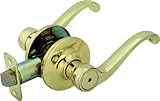 凡例809111スクロールスタイルレバーハンドルプライバシーベッドand Bath Leverset Lockset、us3真鍮仕上げ