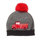 GYMBOREE(ジンボリー) ファイアー トラック ビーニー スモーキー ヘザー 小物 12～24ヶ月【並行輸入】