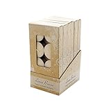 Kole Imports gt024リネンBreeze香りつきティーライトカウンタートップ表示