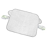 Fkstyle フロントガラスカバー 車用 凍結防止カバー サンシェード 日焼け 凍結防止 外付け 自動車 厚手 撥水