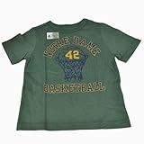 NCAA Notre Dame Fighting Irish幼児子Tシャツバスケットボールティーコットングリーン 5T