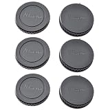 ATAK Nikon 1 ニコン ワン マウント用 互換 キャップ/レンズ リア キャップ 3個 & ボディキャップ 3個 合計6個 (Nikon 1 ニコンワン マウント互換)
