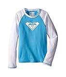 [ロキシー] Roxy Kids ガールズ Basic Long Sleeve Rashguard (Toddler/Little Kids) 水着 Ethereal Blue 3T (Toddler