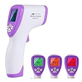 赤外線温度計 非接触 温度計 温度測定 LED大画面表示 日本語説明書