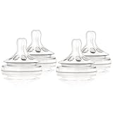 Philips AVENT BPA Free Natural Slow Flow Nipples, 4-Pack by Philips Avent [並行輸入品]