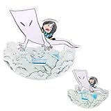 妖怪舎 水木しげる ゆらゆら アクリル フィギュア/アクリルスタンド/アクスタ (鬼太郎＆一反もめん)