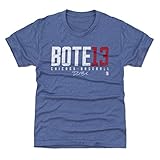 500 LEVEL David Bote シカゴ ベースボールキッズシャツ - David Bote Bote13 Kids Large (10-12Y) ブルー