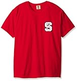 NCAA North Carolina State Wolfpack状態野球レース半袖Tシャツ, Large , Red