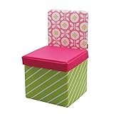 kicky キッズストレージチェア おもちゃ箱 キッズチェア フラワー