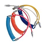 O'gre オグレ ロリポップスプリングケーブル 韓国インテリア雑貨 超高速急速充電 スマホ充電ケーブル iPhone対応 Type-C to Lightning 2m 3色選択可能 (スカイブルー/Type-C to Lightning)