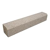 森ブロック工業(株) 120角 擬石縁石 ブラウン