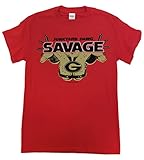 新しい世界グラフィックスYouth Georgia Bulldogs Savage Junkyard Dawg Tシャツ L レッド