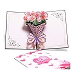 ポップアップカード 記念日カード夫 妻 ボーイフレンド ガールフレンドのための誕生日カード 立体グリーティングカード メッセージカード (立