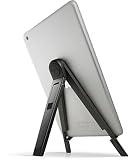 Twelve South Compass 2 for iPad, black | Mobile display stand with typing angle for iPad Pro/iPad Ai