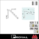 e-kanamono ロイヤル Rフェイスアウト傾斜ハンガーアップタイプ19φ R-FBU-19-5 クローム