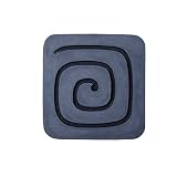 Screen Gems 19 by 19 by 2-Inch Sandstone Fine Polished Square Wall Decor with Circles [並行輸入品]