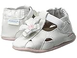 [ロビーズ] Robeez Pretty Pansy Soft Soles (Infant/Toddler) シューズ White 1 6-12 Months (US 2.5 Infant - 4 T
