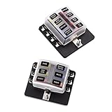 Perfk 6　8ウェイ　回路標準　ATO ATC　ブレード　ヒューズ　ボックス　ブロック　ホルダー　PCB端子　エコカー　ブレードヒューズ