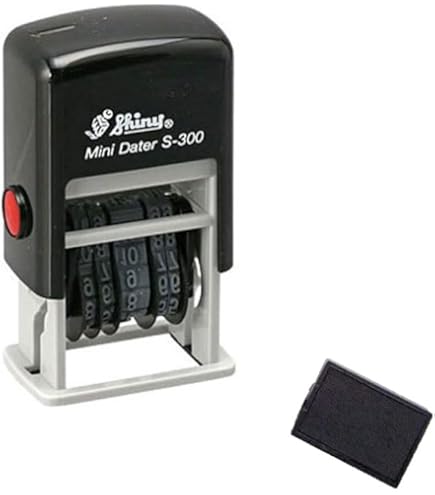Amazon.co.jp: シャイニー(shiny) スタンプ ミニデイトプリンタ 5号×5