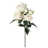 MAGIQ 東京堂 上質な造花  セリーヌローズ   クリーム FM009448-001