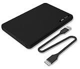 2.5インチ HDD SSD 外付け ドライブケース 高速 SATA3.0 USB3.2 Gen1対応 USB Micro-Bハードディスク UASP 簡単 バックアップ 工具不要