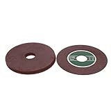 uxcell カッティングホイール 切削工具 研削砥石 ブラウン 150mmx1.5mmx32mm 6個入り