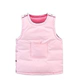 Pojour ベビー服 女の子男の子コート 可愛いベスト 子供服 防寒服 冬 レジャベスト おしゃれ 暖かい ベビールームウェア 普段着 カジュアル 保温 防寒対策