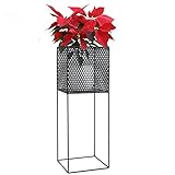 アイロン床フラワーポットフラワーラック室内緑植物フラワーブラックフラワーラック（25 * 70cm）