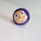 【ディズニー】お子様にも安心　可愛いぷにっとミニボール　バズ　1個入り【窓美人】