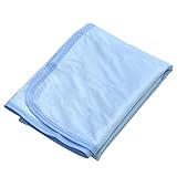 寝具のドリーム 敷きパッド シングル ひんやり 冷感 夏 抗菌 防臭 シンプル 洗える 涼感 綿なし 乾きやすい ブルー 軽量 シーツパッド 敷パッド ベッドパッド 接触冷感 丸洗い