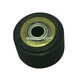 2ピース4 × 11 × 16ミリメートルゴムプロッタローラーrolandビニールカッター銅コアピンチローラカッティングプロッタホイール車輪プレス紙ホイール
